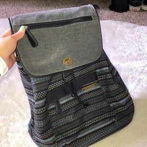 Dakine tribal print backpack